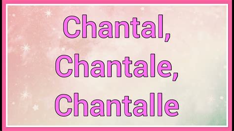 chantalle name